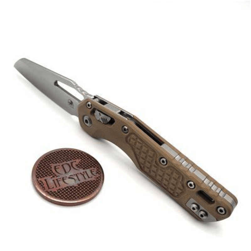 Microtech MSI® S/E Tri-Grip Polymer Dark Earth Standard  210T-1PMDE