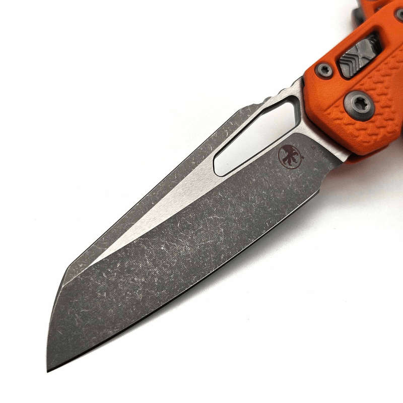 Microtech MSI® S/E Tri-Grip Polymer Orange Standard  210T-1PMOR