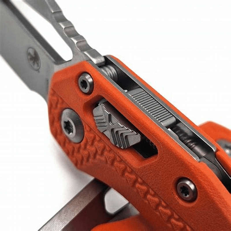 Microtech MSI® S/E Tri-Grip Polymer Orange Standard  210T-1PMOR