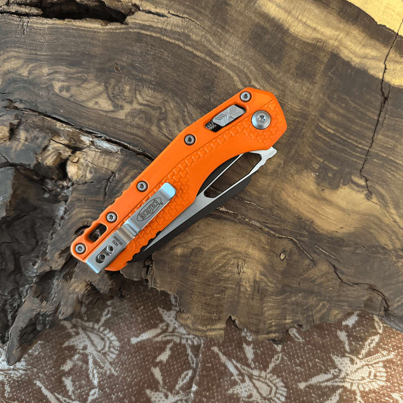 Microtech MSI® S/E Tri-Grip Polymer Orange Standard  210T-1PMOR