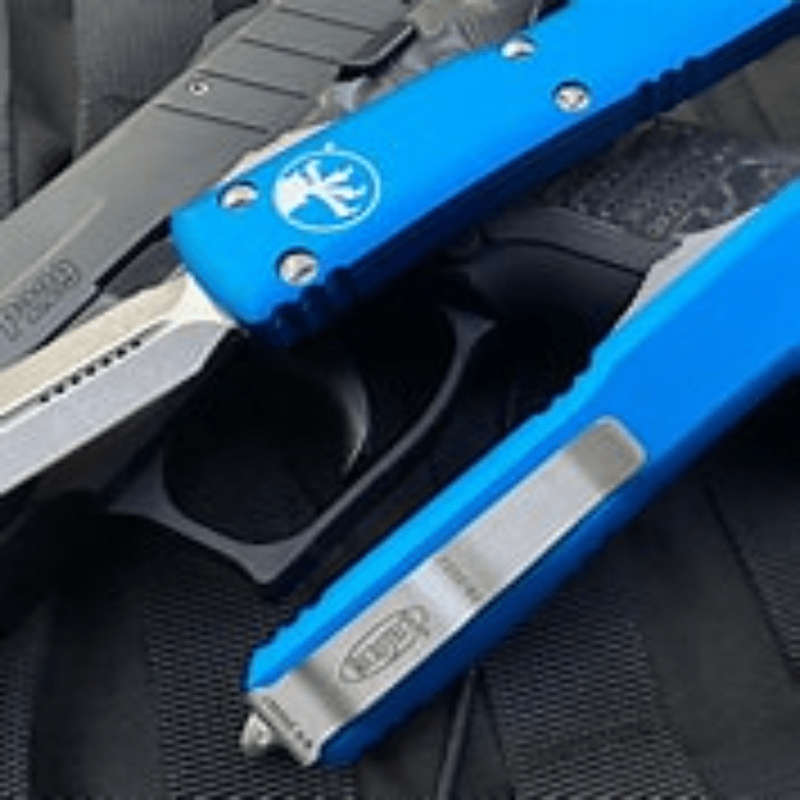 Microtech Ultratech d/e apocalyptic blue  122-10APBL