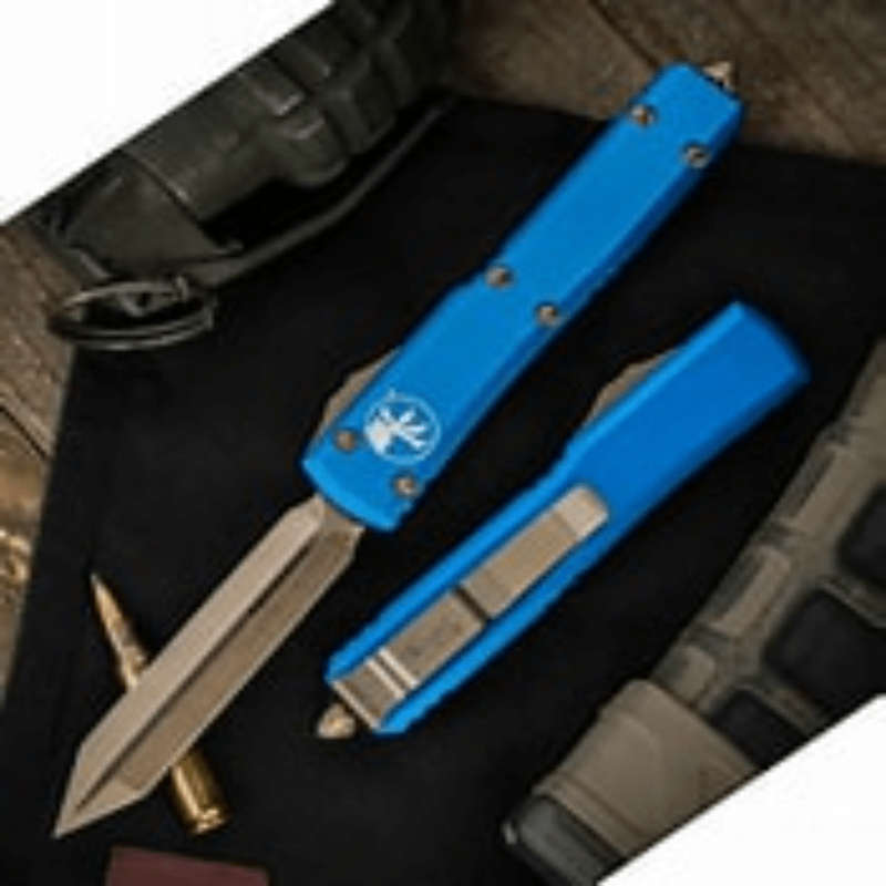 Microtech Ultratech Spartan Bronze Standard Blue  223-13BL