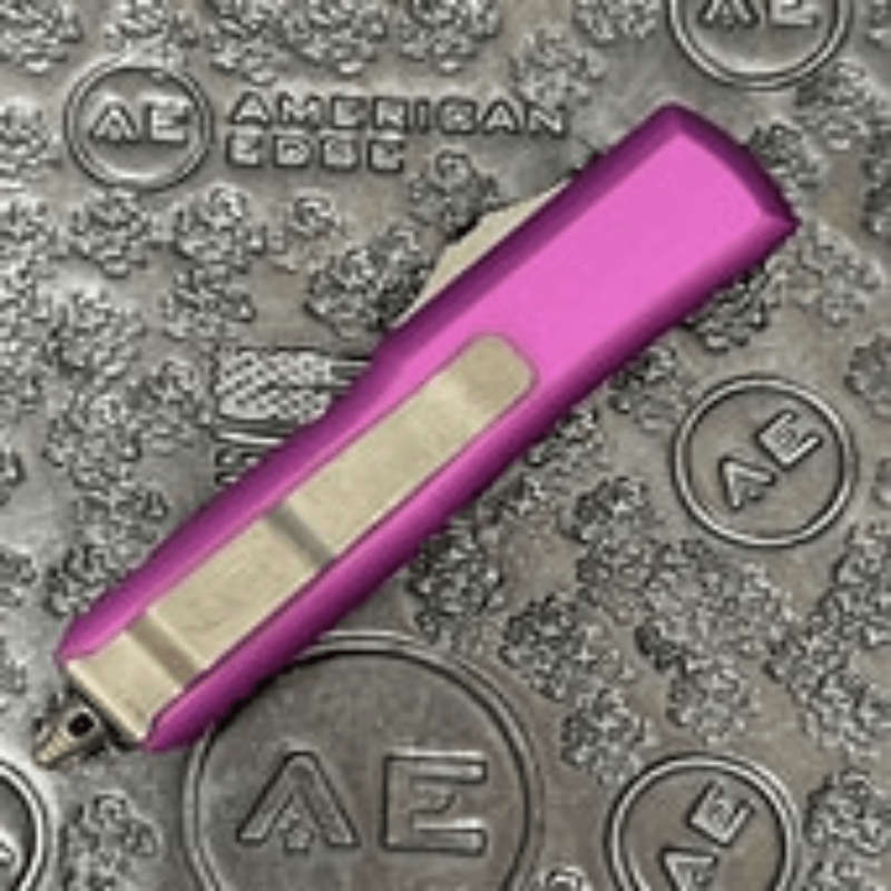 Microtech UTX-85® D/E Violet Apocalyptic® Standard  232-10APVI