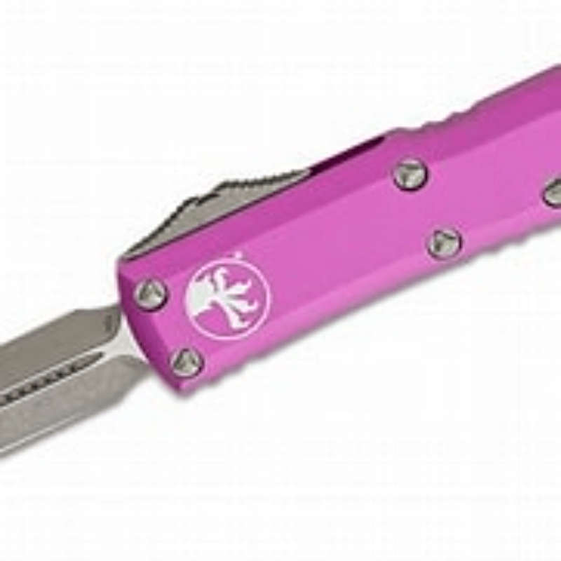Microtech UTX-85® D/E Violet Apocalyptic® Standard  232-10APVI