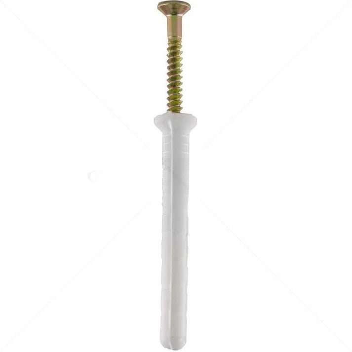 Nail-in Anchors - 6 x 55mm / 100 Part No: EF33  Galvanized for Secure Installation