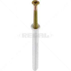Nemtek Nail-in Anchors 6x70mm - 100 Pack Masonry Fixings | EF33-3
