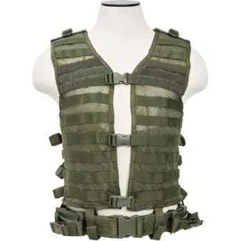 NcStar Pals/ Molle Vest Green