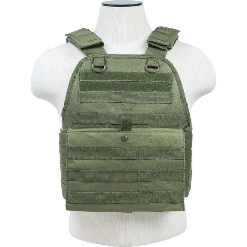NcStar Plate Carrier [Med-2Xl] - Green