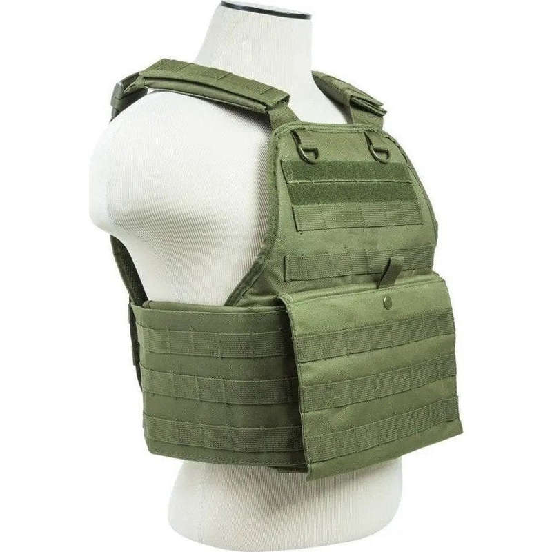 NcStar Plate Carrier [Med-2Xl] - Green