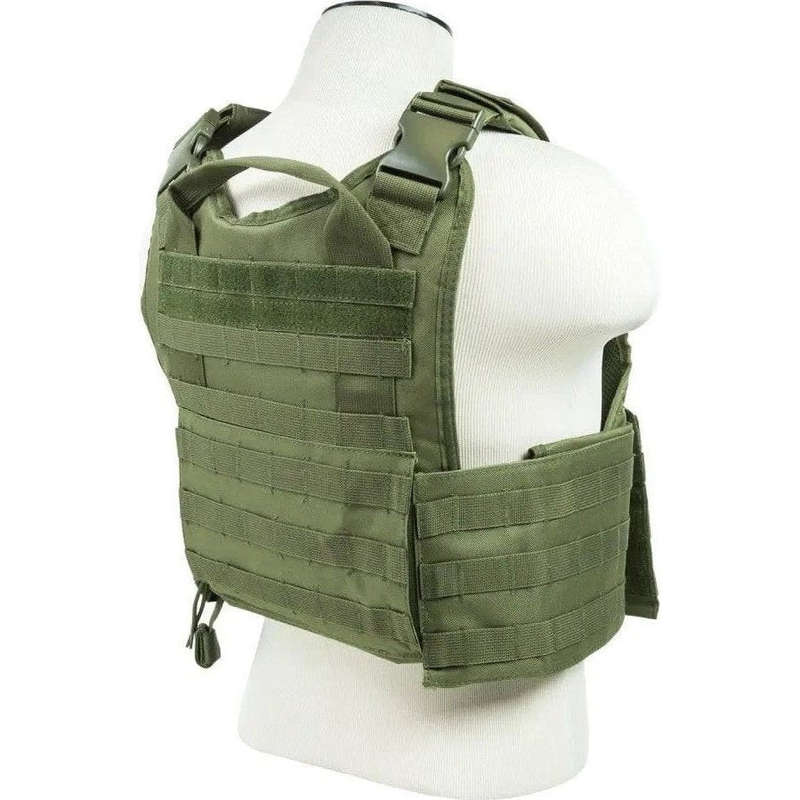 NcStar Plate Carrier [Med-2Xl] - Green