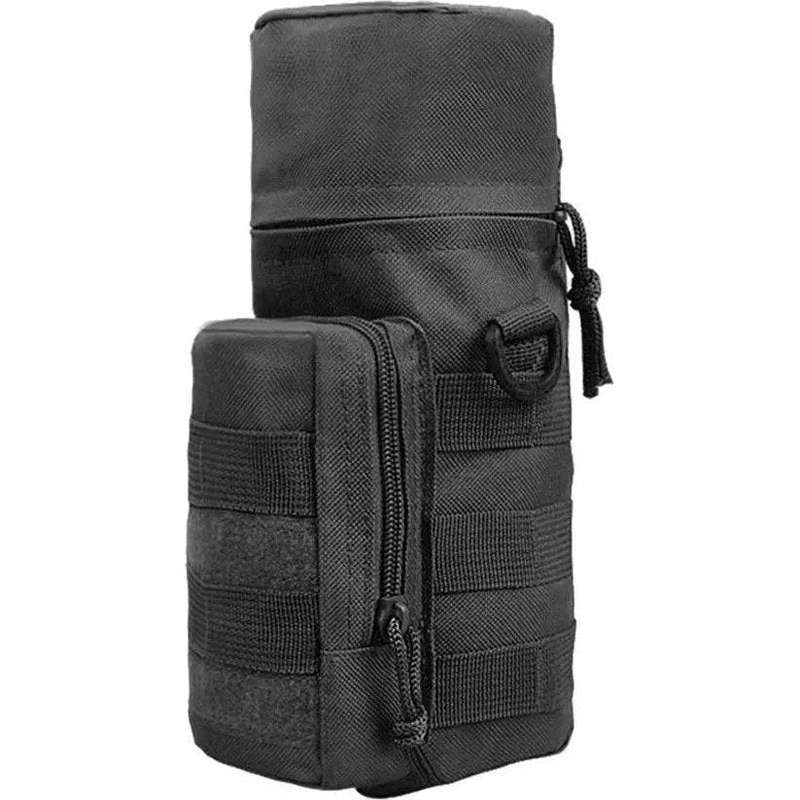 NcStar Black Tactical Military Water Bottle Bag