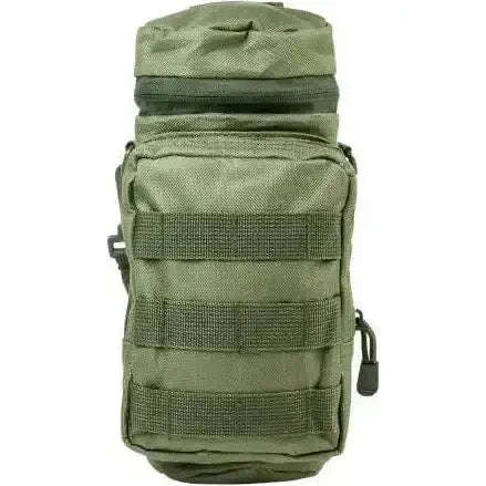 NcStar Green Tactical Military Water Bottle Bag
