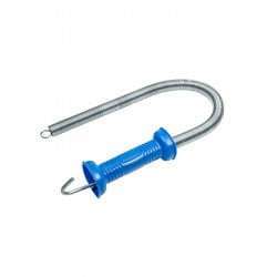 Nemtek Agri Gate Handle - Blue With Spring | EF29-21 | Durable Agricultural Gate Handle