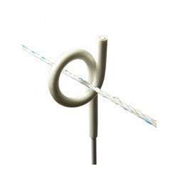 Nemtek Agri Pigtail 800 (1060) 8mm White Electric Fence Post EF29-32