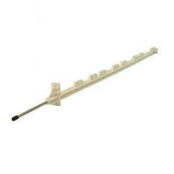 Nemtek Agri Poly Post 1.2m Step-In White HD Electric Fence Post EF29-29