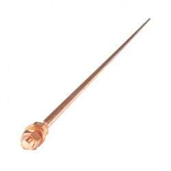 Nemtek Earth Spike Copper Including Nuts 1.2m Part No: EF01-2  Reliable Grounding Solution