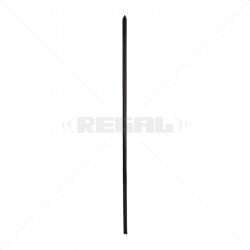 Nemtek Free-Standing Y-Picket Pole 2.4m Bitumen 11mm EF47-9 - Durable Electric Fence Support