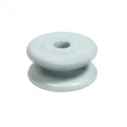 Nemtek Bobbin Porcelain Fireproof EF22-10 - Box of 10 Durable Fence Insulators