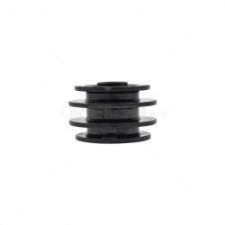 Nemtek Fence Insulator 10mm Black Round Bar EF26 - Heavy Duty & UV Safe