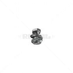 Nemtek Line Clamps 8mm Bolt Wave Washer Galvanised Electric Fence | EF30-2