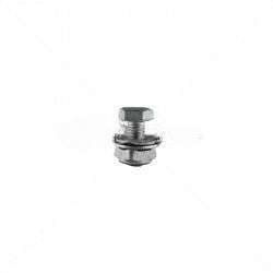 Nemtek Line Clamps 8mm Bolt Wave Washer Galvanised Electric Fence | EF30-2