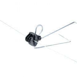 Nemtek Outrigger Wire Single 230mm with Insulator EF66-7 - Durable Electric Fence Support