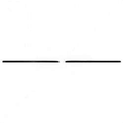 Nemtek Fence Stay 600mm Galvanised Powder Coated Black | EF37-12
