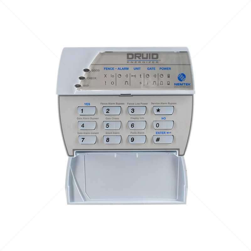 Nemtek Fence Energizer Keypad LCD For Druid 1 Zone Electric Fence | EF50-2