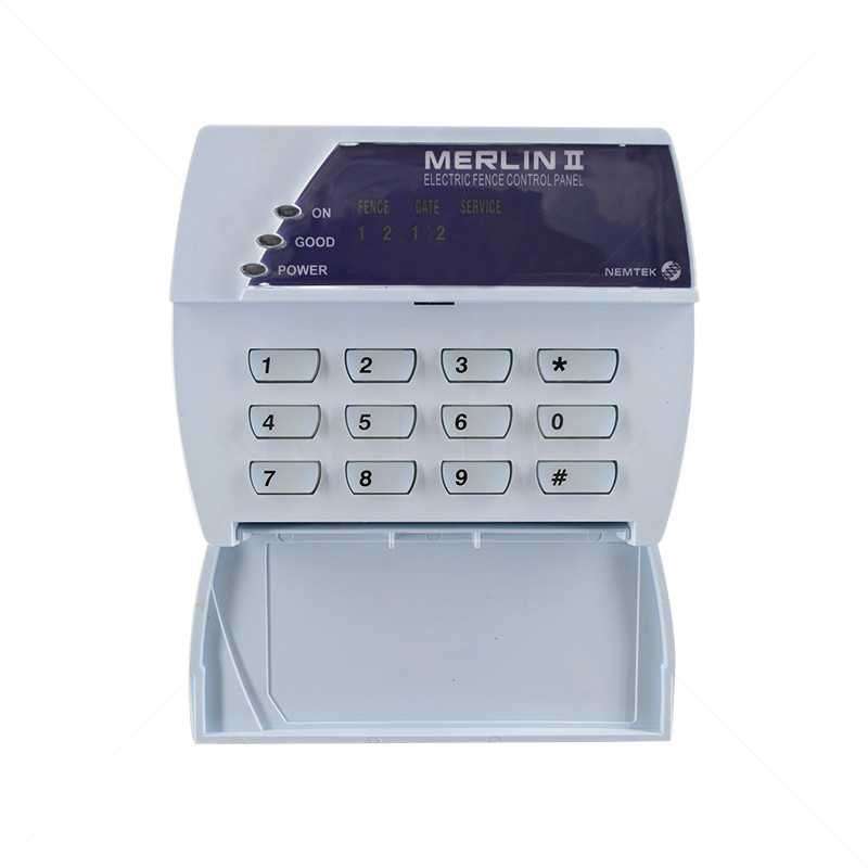 Nemtek Fence Energizer Keypad Merlin 2 Zone 2 Gate Controller | EF52-4
