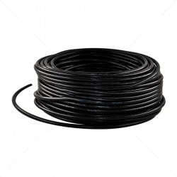 Nemtek Fence HT Wire HT Cable - Aluminium Solid - Black / 100m Part No: EF19-5