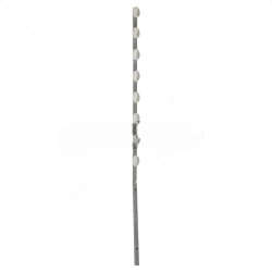 Nemtek 8-Line Angled Slotted Jurassic Galv WB Fence Pole - Corner Fencing Strength