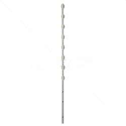 Nemtek 8-Line Slotted Jurassic Galv WB Fence Pole - Durable Electric Fencing