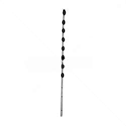 Nemtek 8-Line Golf Jurassic Galv BB Fence Pole - Heavy-Duty Electric Fencing