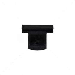 Nemtek Fence Pole Mounting Bracket EF180 Black - 20 Pack Heavy Duty