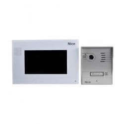NICE 7 Colour Video Intercom Kit with Aluminium Gate Station IC120