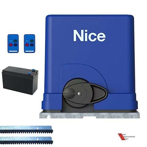 Nice Drive 300 Sliding Gate Motor Kit with 4m Nylon Rack & 2x TX4