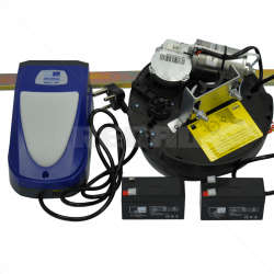 Nice Garage Door DC Blue Advanced Roll-Up GDO Kit + 2xTx4 + Batt+CW Part No: GA157-1