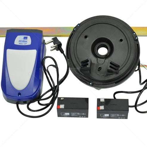 Nice Garage Door DC Blue Advanced Roll-Up GDO Kit + 2xTx4 + Batt+CW Part No: GA157-1