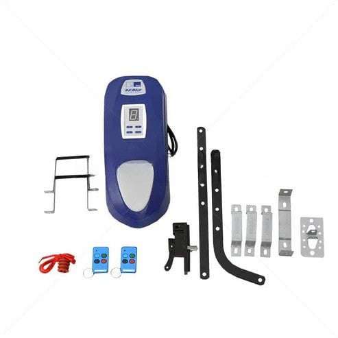Nice Garage Door Motor DC Blue Advanced 24VDC Tip-Up + 2xTX4 + Battery Part No: GA100-10