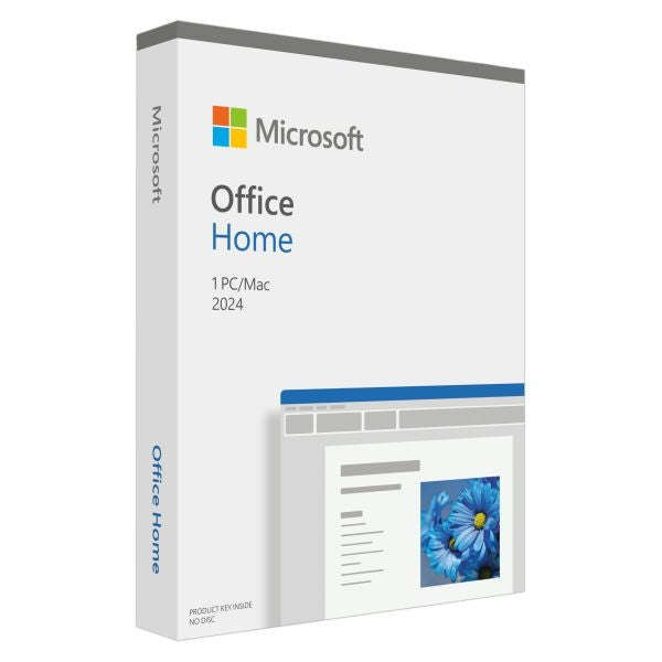 Office Home 2024 - FPP, Once off license, 1 User, 1PC/MAC- Download - Word, Excel, Powerpoint, On...