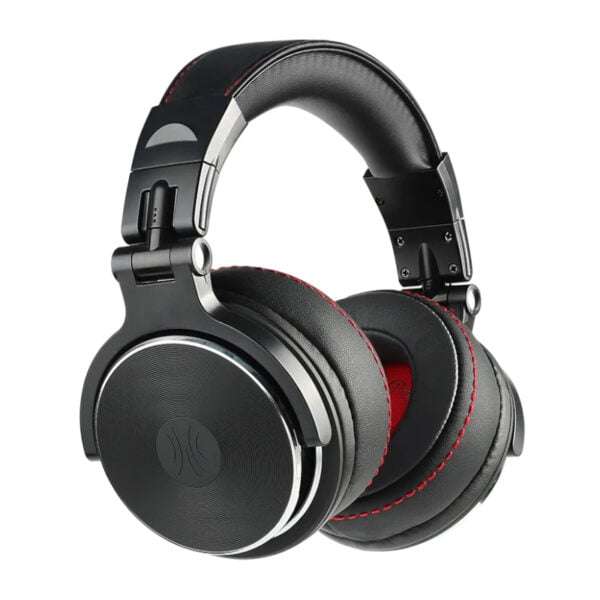 Oneodio Pro 50 Professional Wired Over Ear DJ and Studio Monitoring Headphones  BK