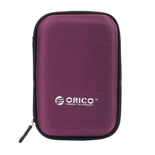 ORICO 2.5 Nylon Portable HDD Protector Case  Purple | Lightweight & Durable