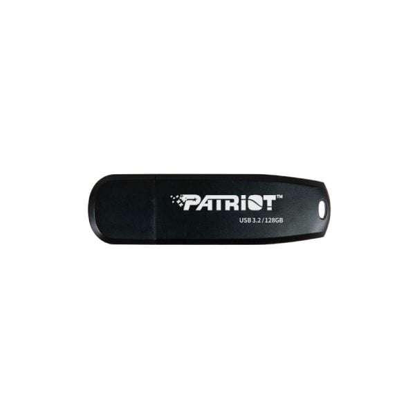 Patriot Xporter Core 128GB USB3.2 Flash Drive  Black - High-Speed Portable Storage Solution