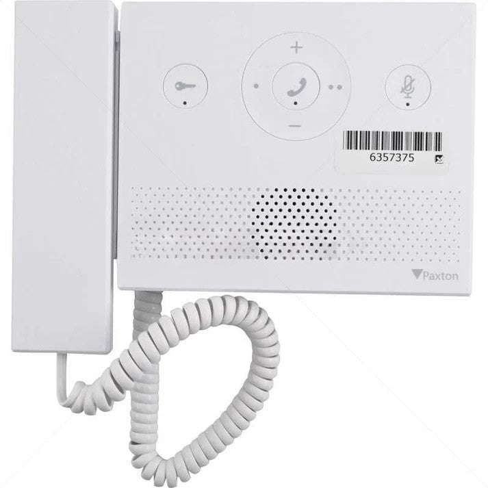 Paxton Entry Audio Monitor with Handset | Part No: LK280-25