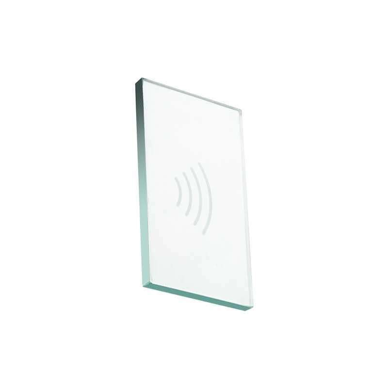 Paxton Net2 Architectural Glass Reader Insert with Logo for Elegant Access LK263-3