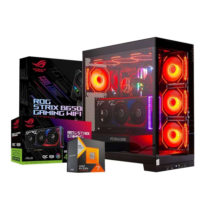 PCBuilder Ryzen 7 7800X3D ARCHON Windows 11 Gaming PC  Ultimate Performance