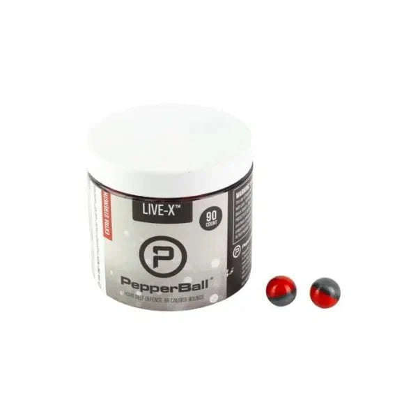 Pepperball LIVE-X Projectiles (90count) 0.68 Cal