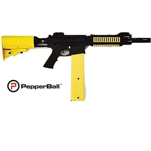 PepperBall® VKS Yellow Carbine Paintball Gas Rifle (Semi Auto|HPA|15|28J|.68 CAL)