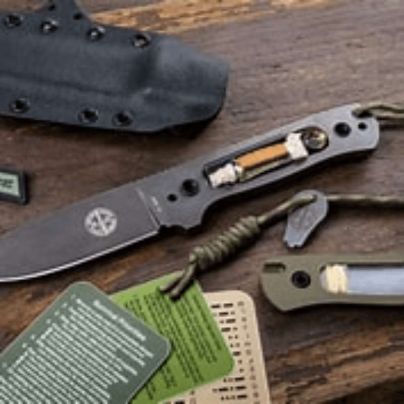 POHL FORCE PREPPER ONE WOOD TACTICAL Knife 2056