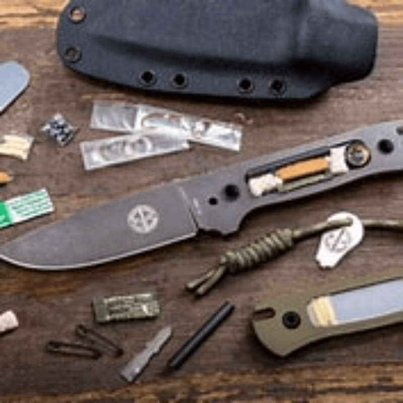 POHL FORCE PREPPER ONE WOOD TACTICAL Knife 2056
